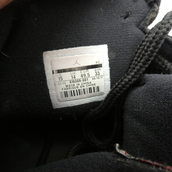 Nike Air Jordan 1 Retro 95 Txt Bred 616369-001 Mens 15 Basketball Sneakers Black - Picture 16 of 16